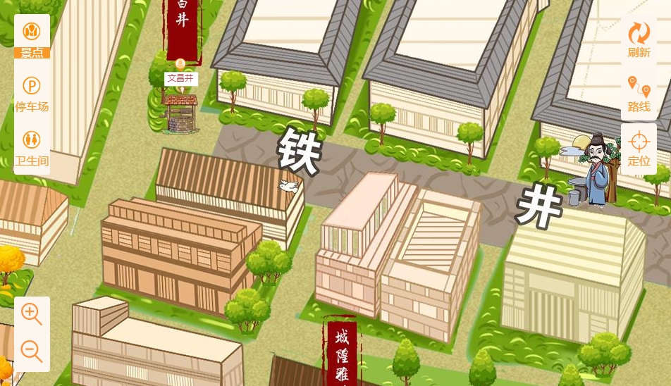 洛龙智慧景区：手绘地图与语音导览的完美融合